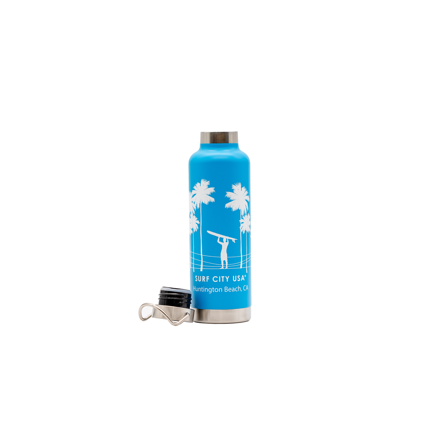 Surf City USA® Water Bottle - Surf Scene