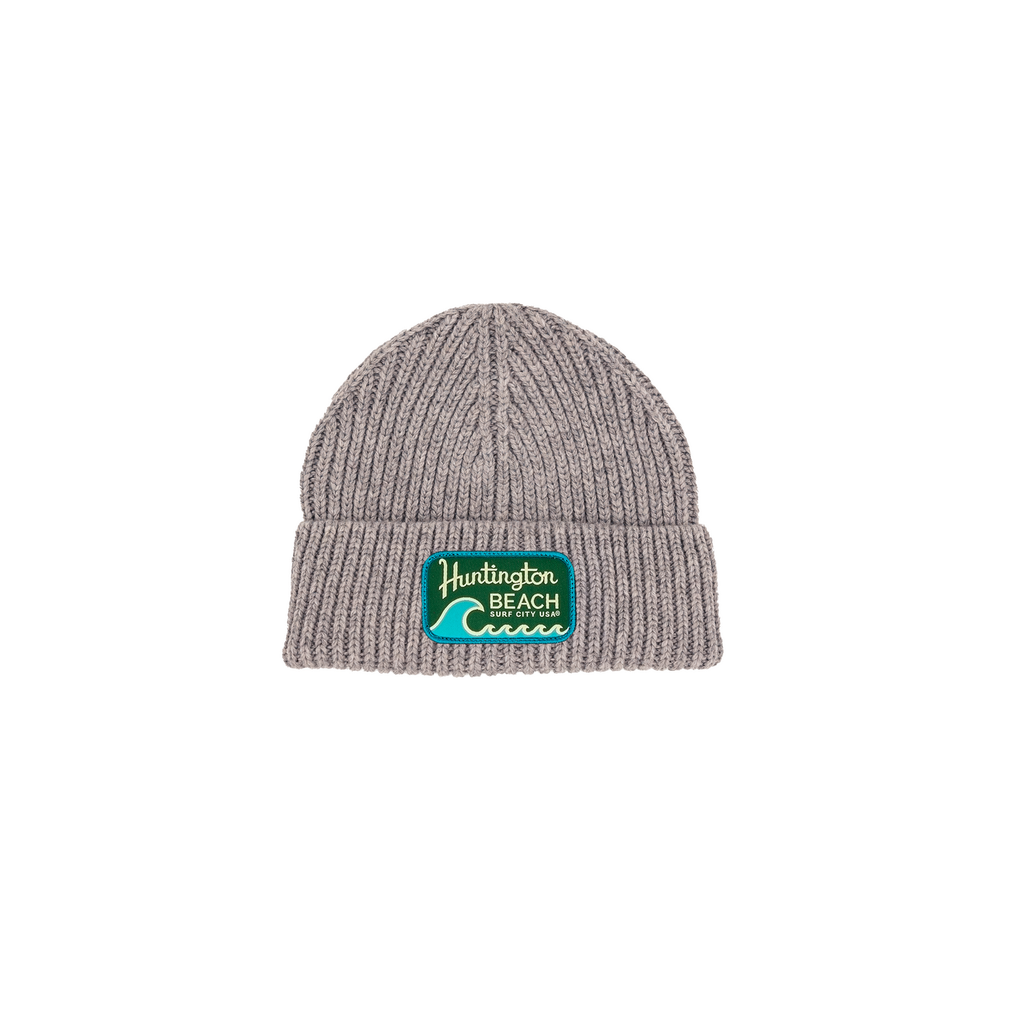 Huntington Beach Vintage Beanie - Gray