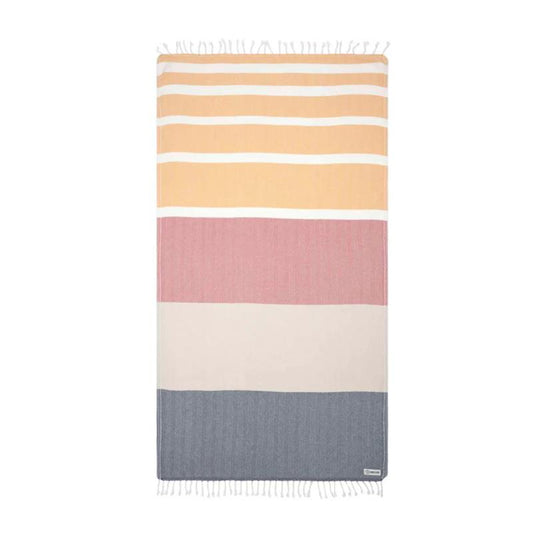 Sand Cloud Beach Towel - Range Stripe Dobby